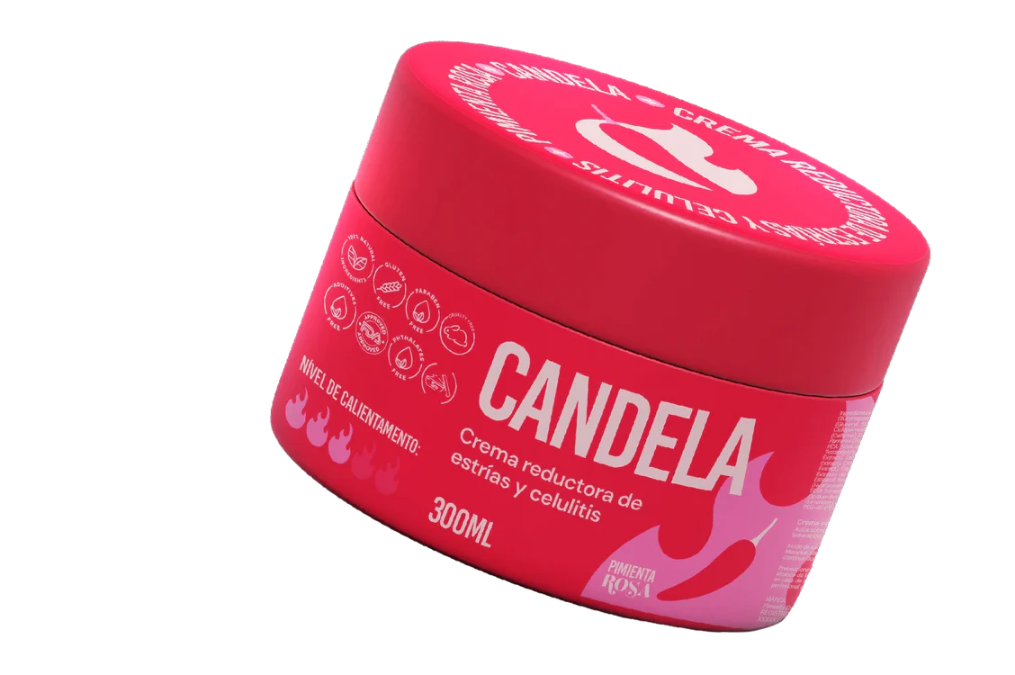 CANDELA 300 ML + REGALO ✨ Ayuda a mejorar la apariencia de las estrías y recupera la confianza en tu piel