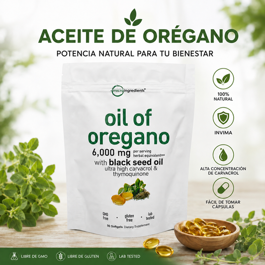 🌿 Oil of Oregano – Protección natural y apoyo integral 🌿