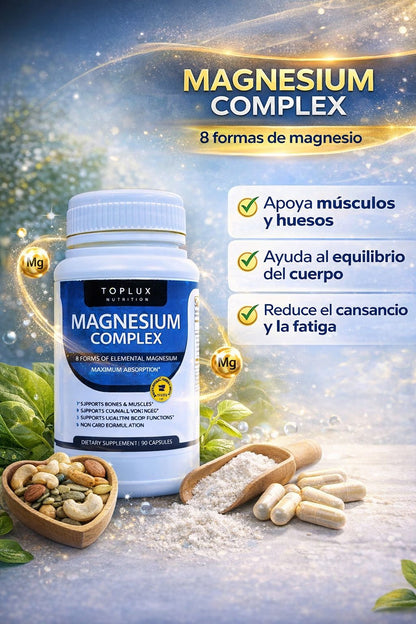 MAGNESIUM COMPLEX 90 CAPSULAS