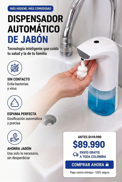 Dispensador Jabon Automatico