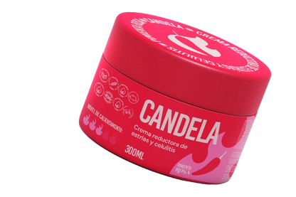CANDELA 300 ML + REGALO ✨ Ayuda a mejorar la apariencia de las estrías y recupera la confianza en tu piel