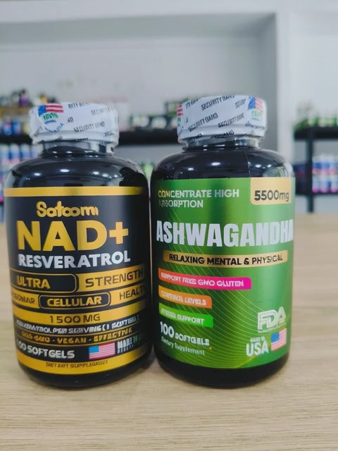 COMBO 1 NAD Y 1 ASHWAGANDHA