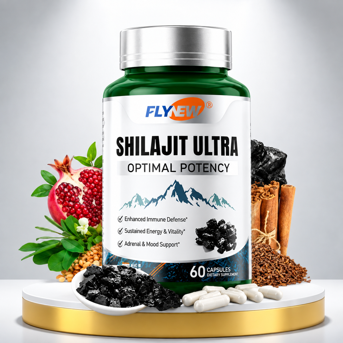 SHILAJIT ULTRA Y ENERGIZANTE - 💪 Una fórmula diseñada para el hombre de hoy 🔥